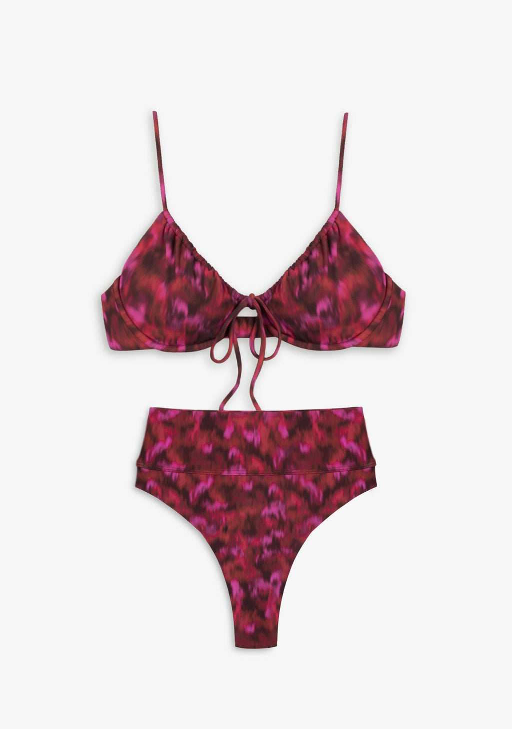 Bikini Rinna Top + Manami Bottom Cherry Match