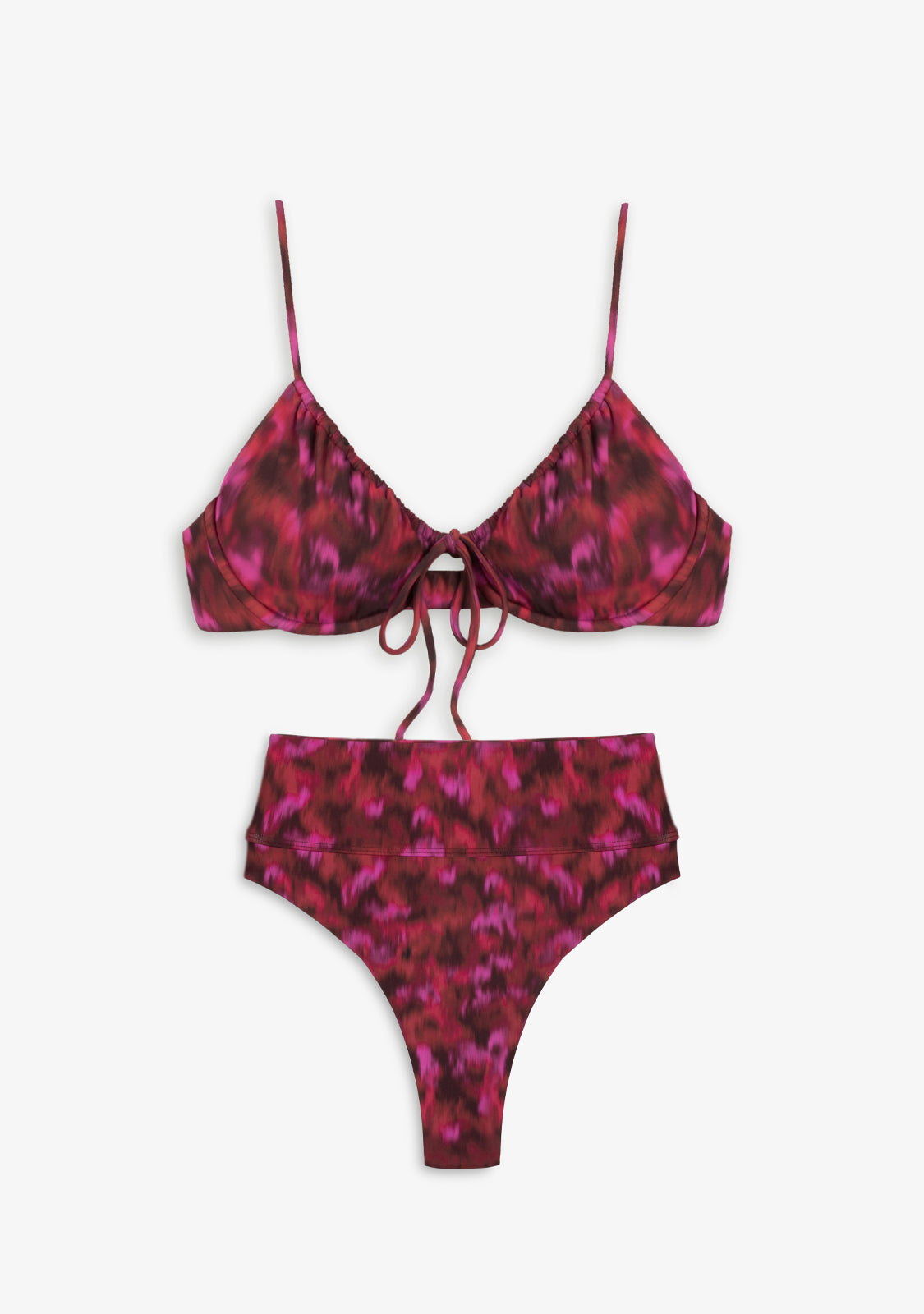 Bikini Rinna Top + Manami Bottom Cherry Match
