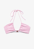 Bikini Top Print Zebra Pink Isama