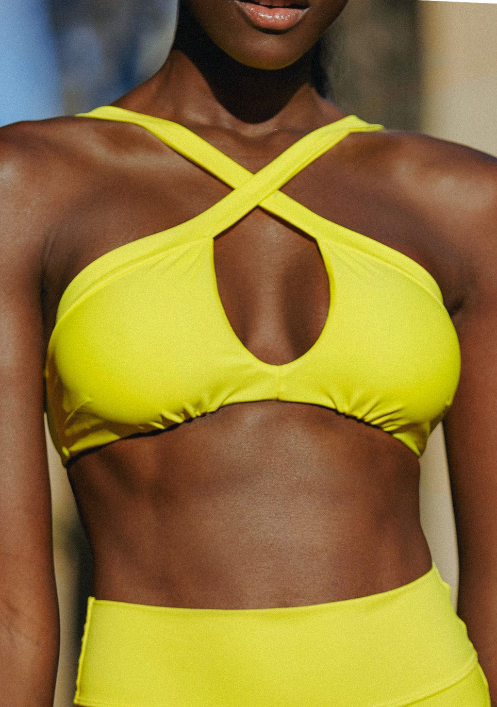 Bikini Top Yellow Fiona