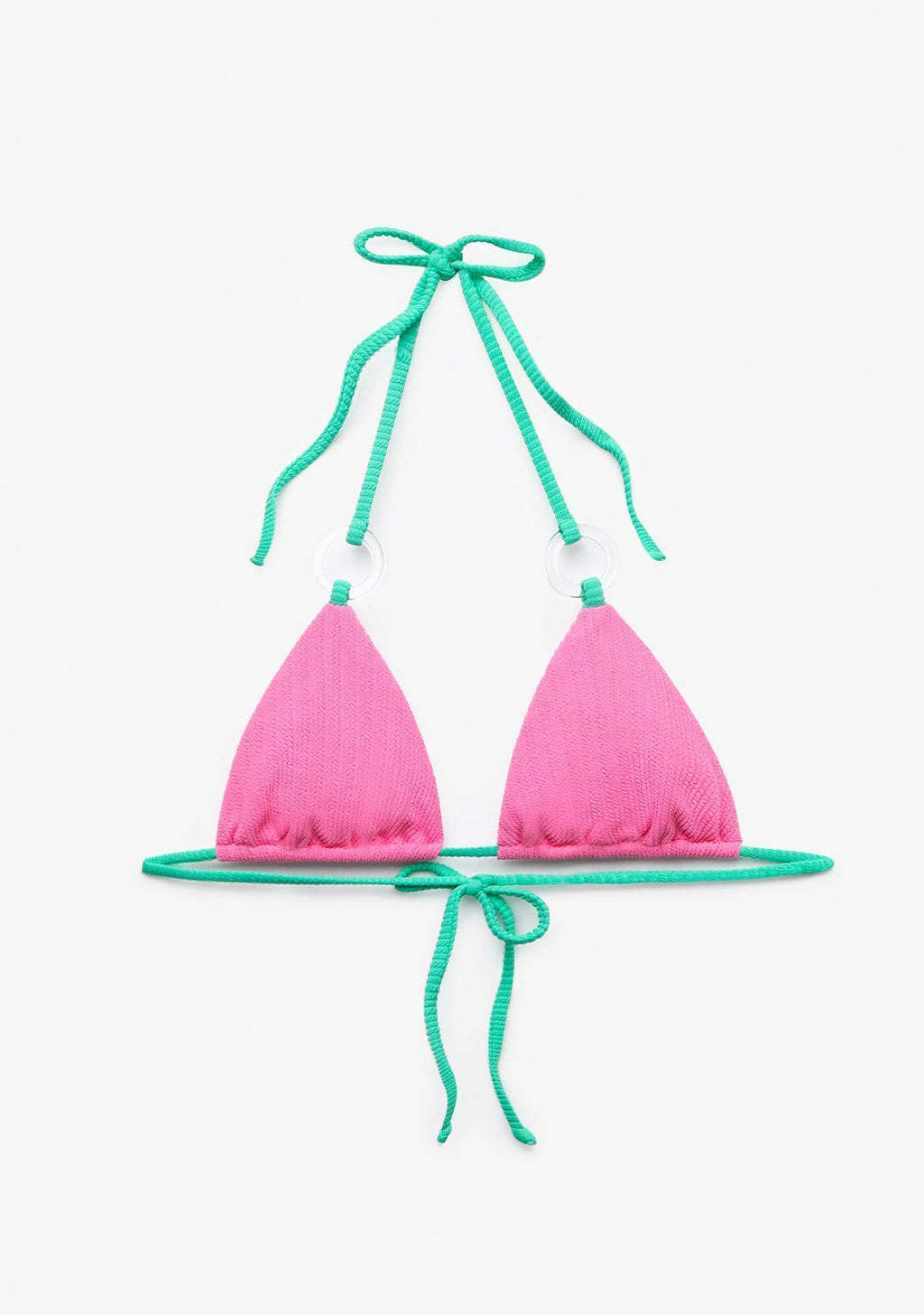 Bikini Top Pink & Green Lira
