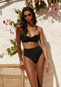 Bikini Pamela Top + Manami Bottom Black