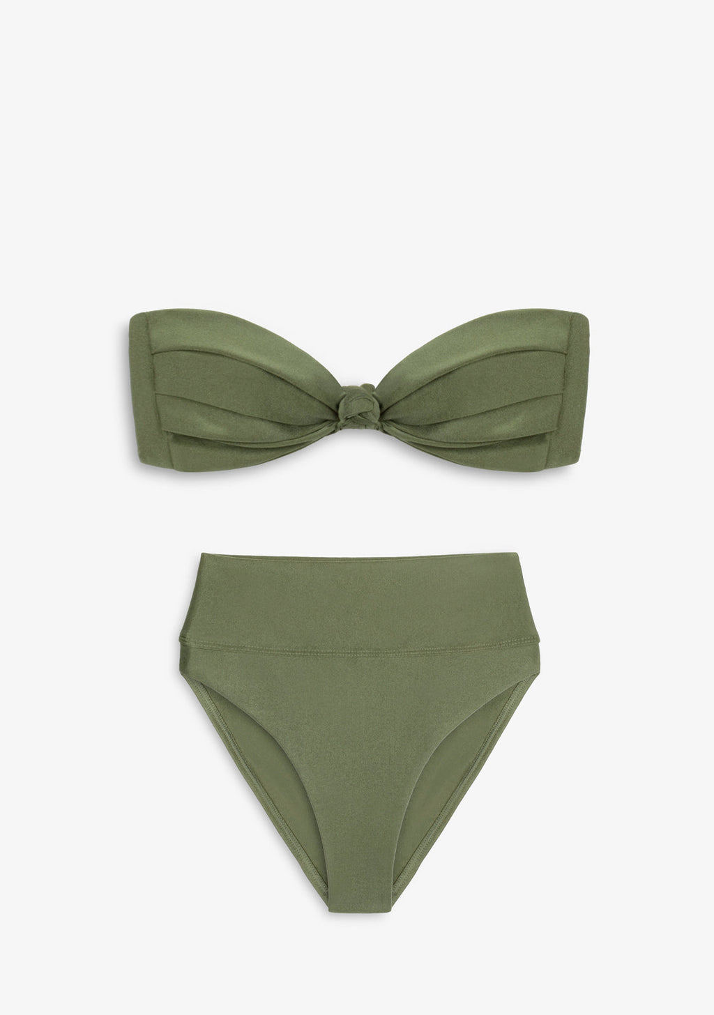 Bikini Pamela Top + Manami Classic Bottom Olive Green