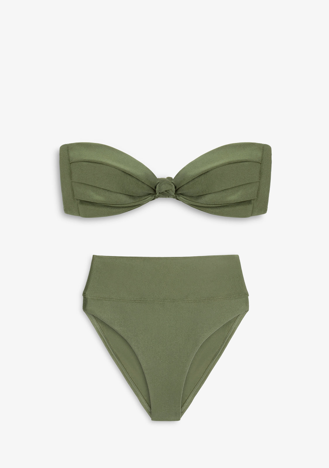 Bikini Pamela Top + Manami Classic Bottom Olive Green