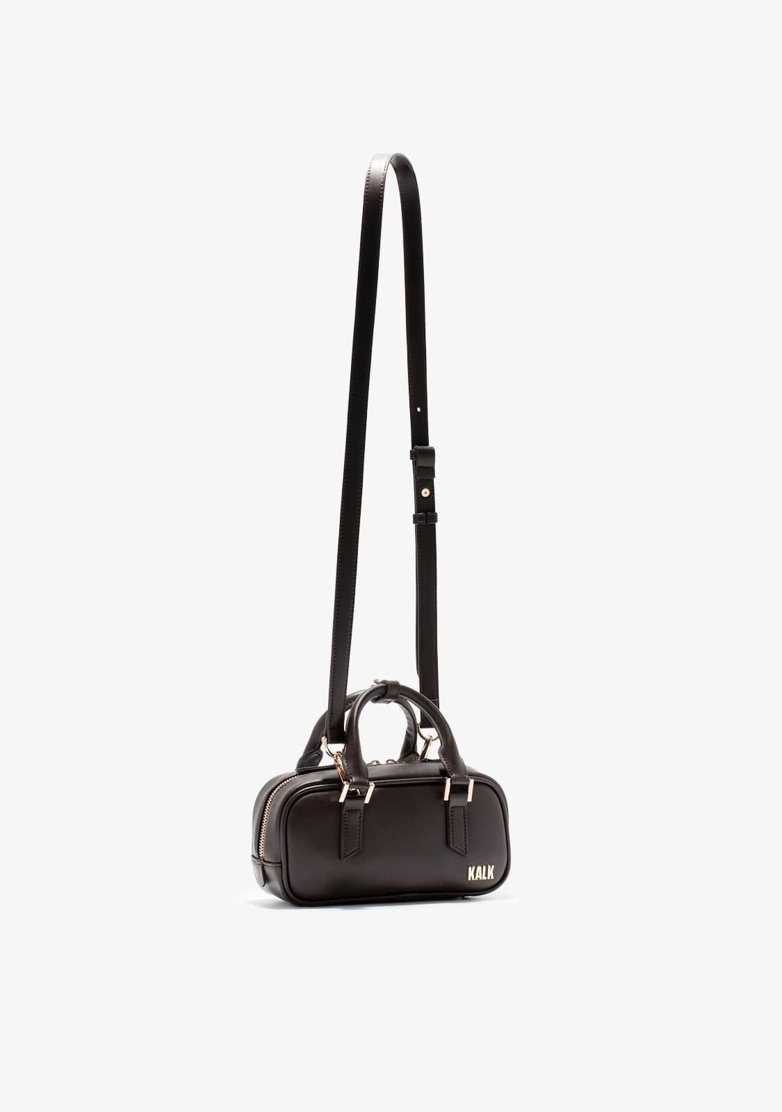Mini Bowling Bag Brown Kalk