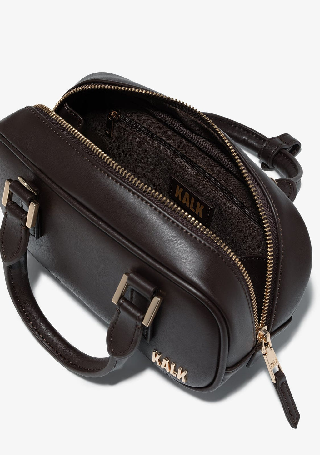 Mini Bowling Bag Brown Kalk