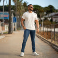Active Tapered Slim Fit Jeans - Indigo