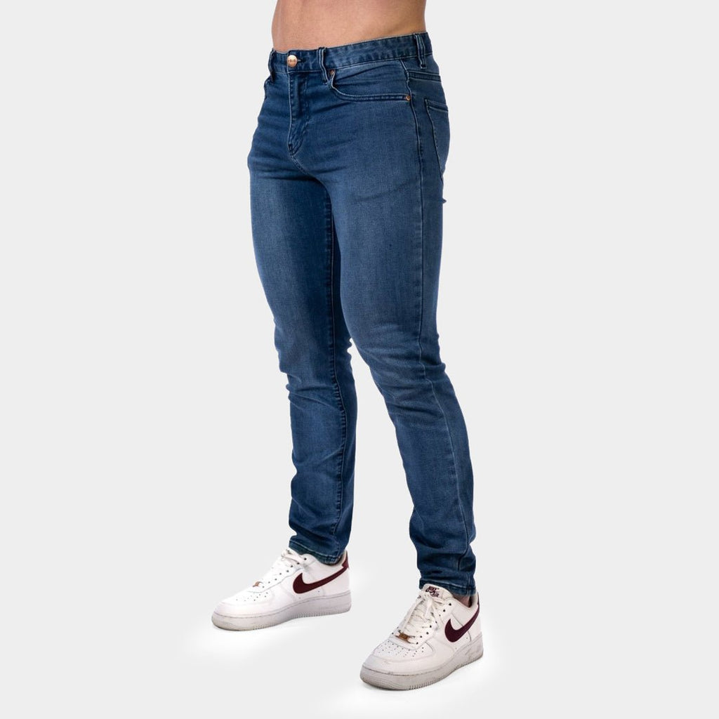 Active Tapered Slim Fit Jeans - Indigo
