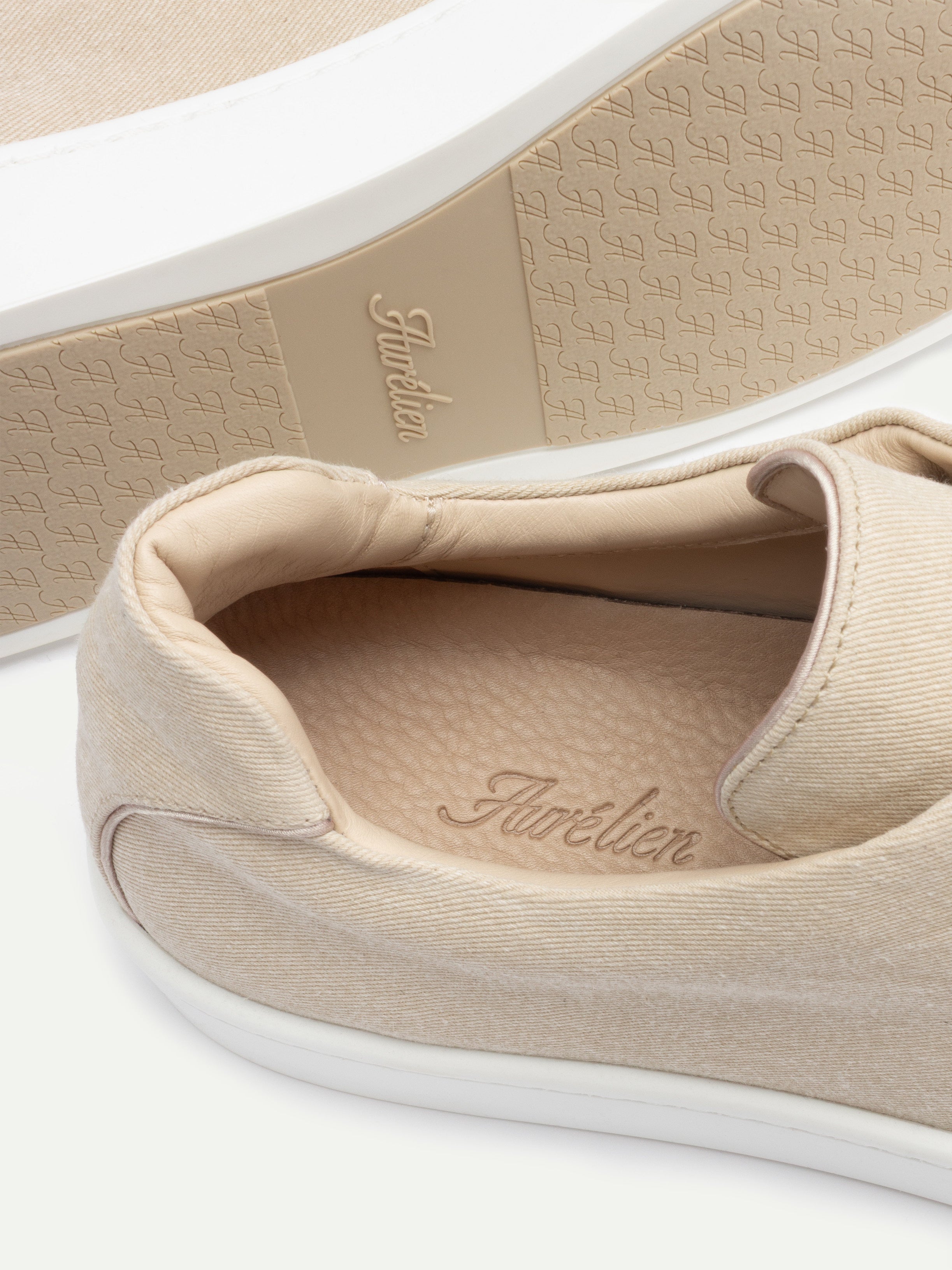 Zapatilla Cannes Beige Claro (Denim)
