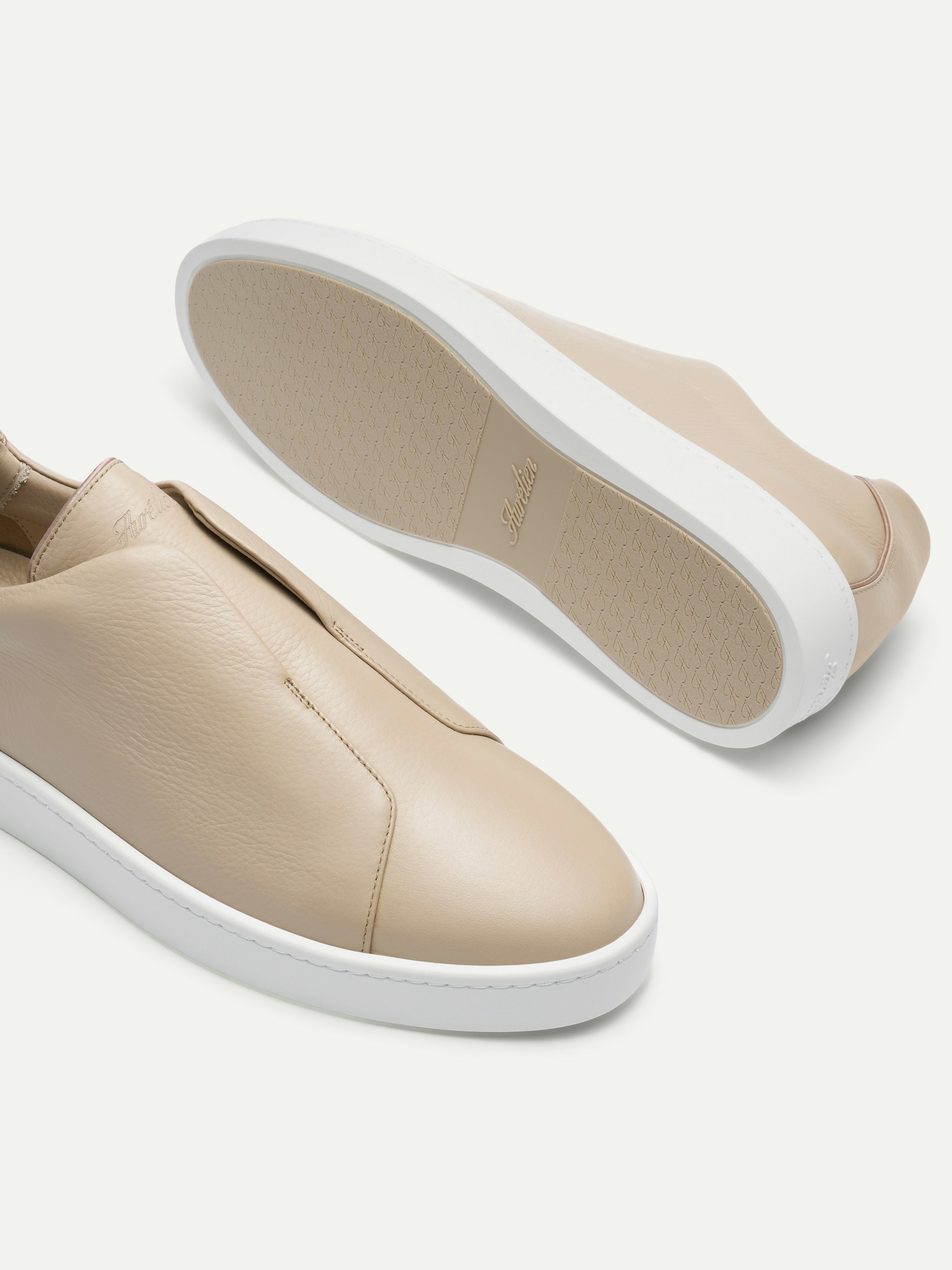 Zapatilla Cannes Beige Claro (Cuero)