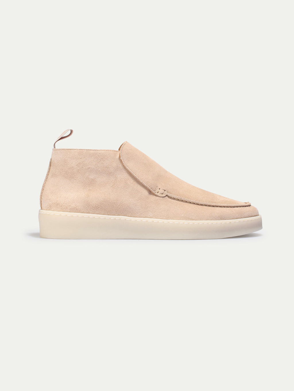 Mocasín Rambla Beige Claro (Ante)