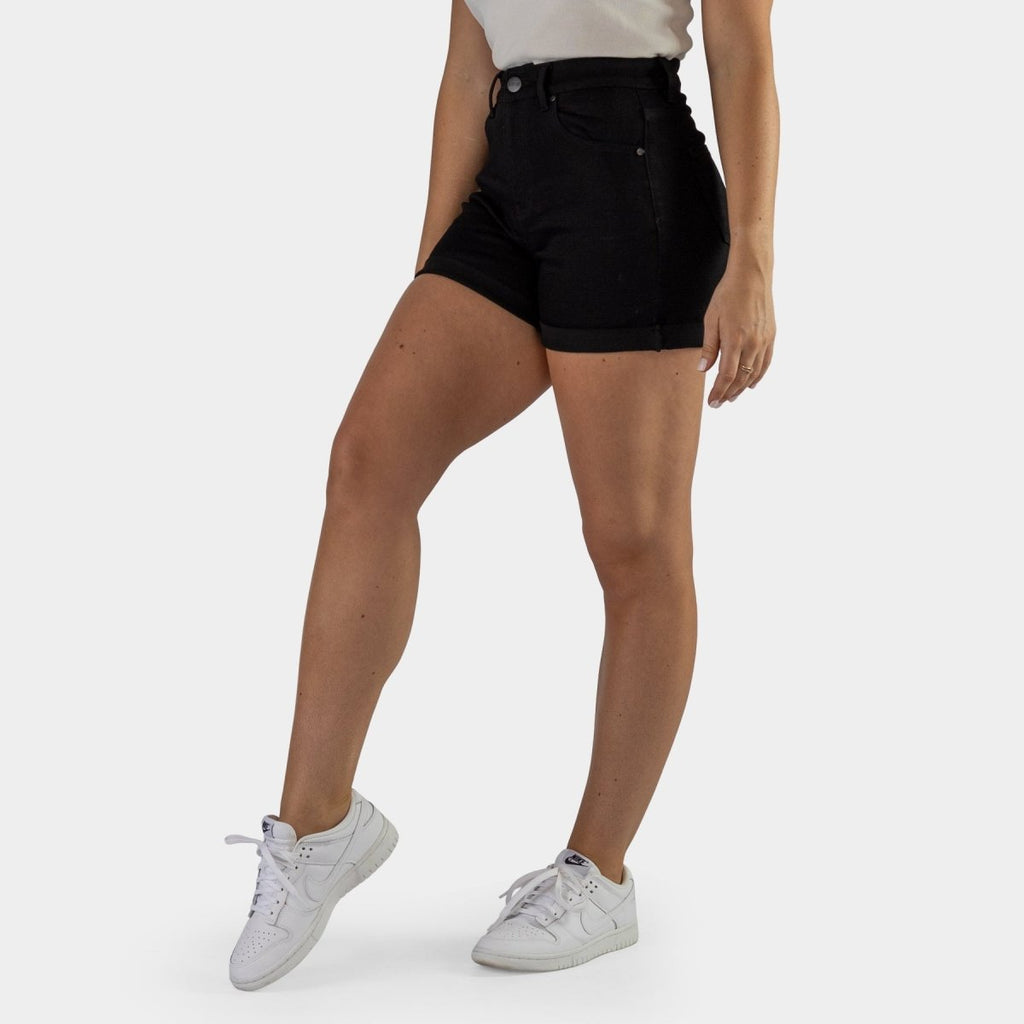 Impact Classic Jeans Shorts - Black