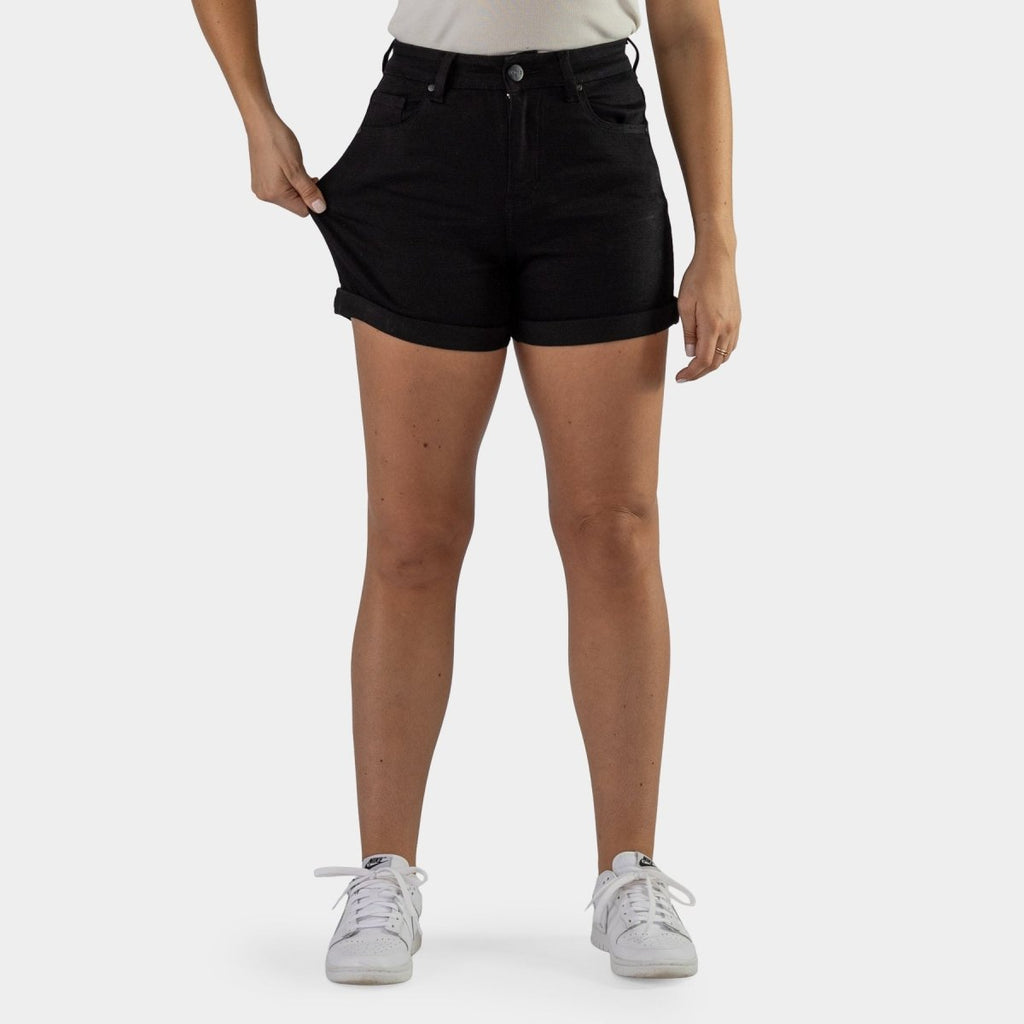 Impact Classic Jeans Shorts - Black