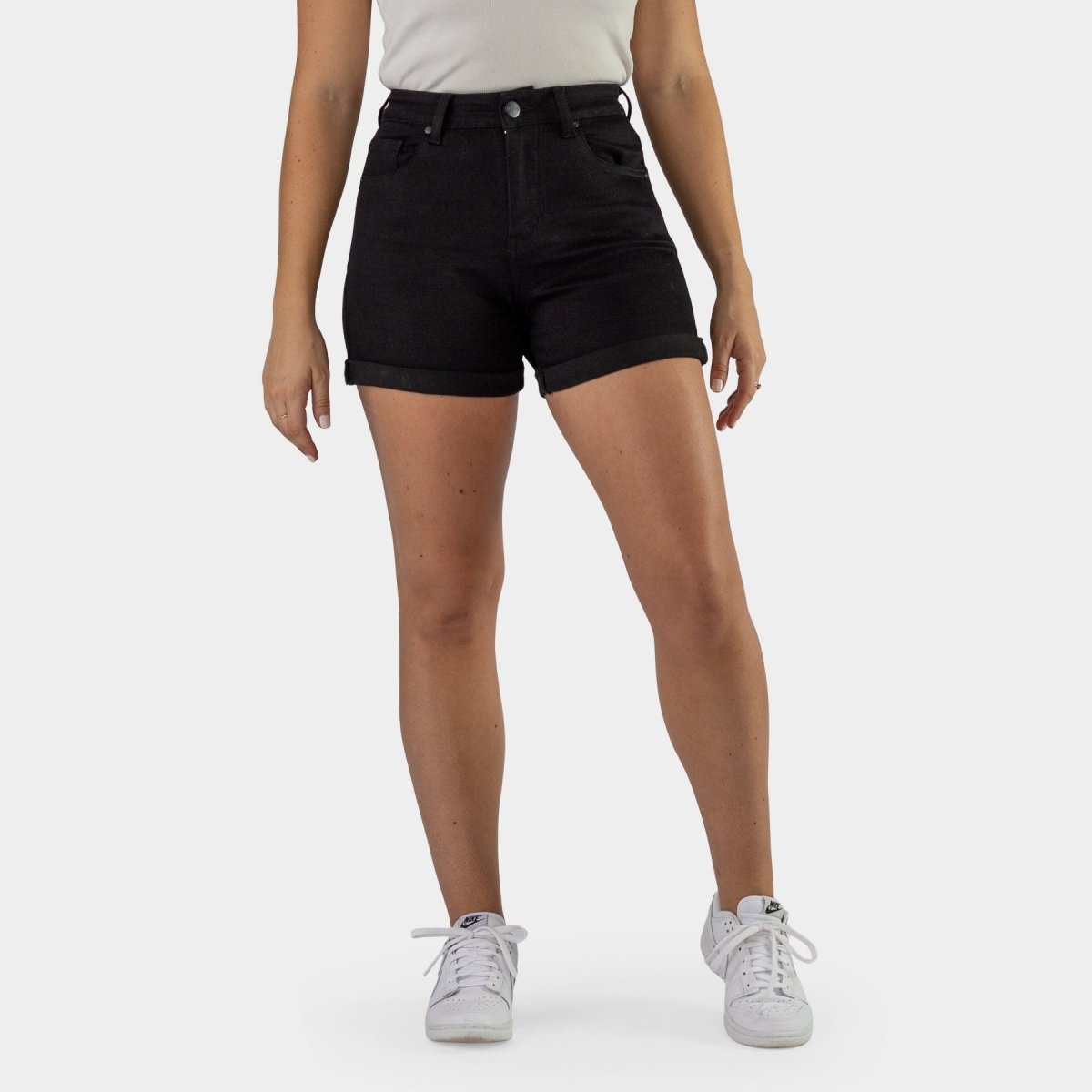 Impact Classic Jeans Shorts - Black