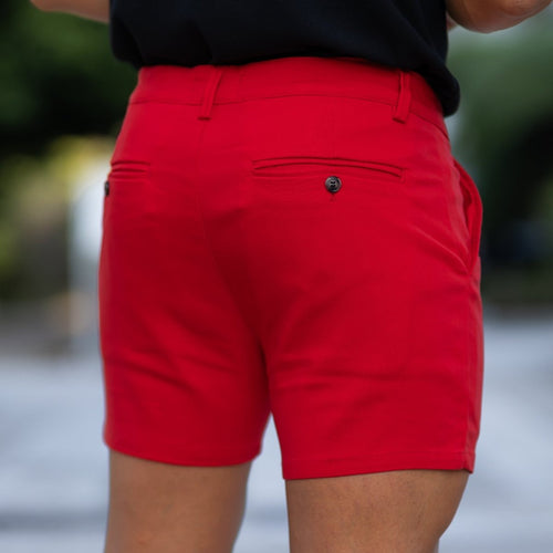 Bermudas Capri - Rojo Cereza