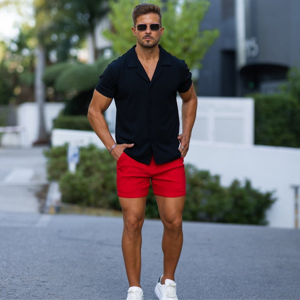 Bermudas Capri - Rojo Cereza