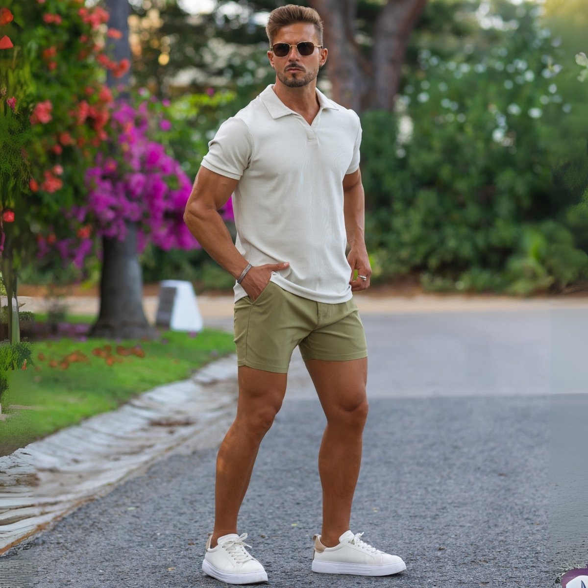 Bermudas Capri - Caqui