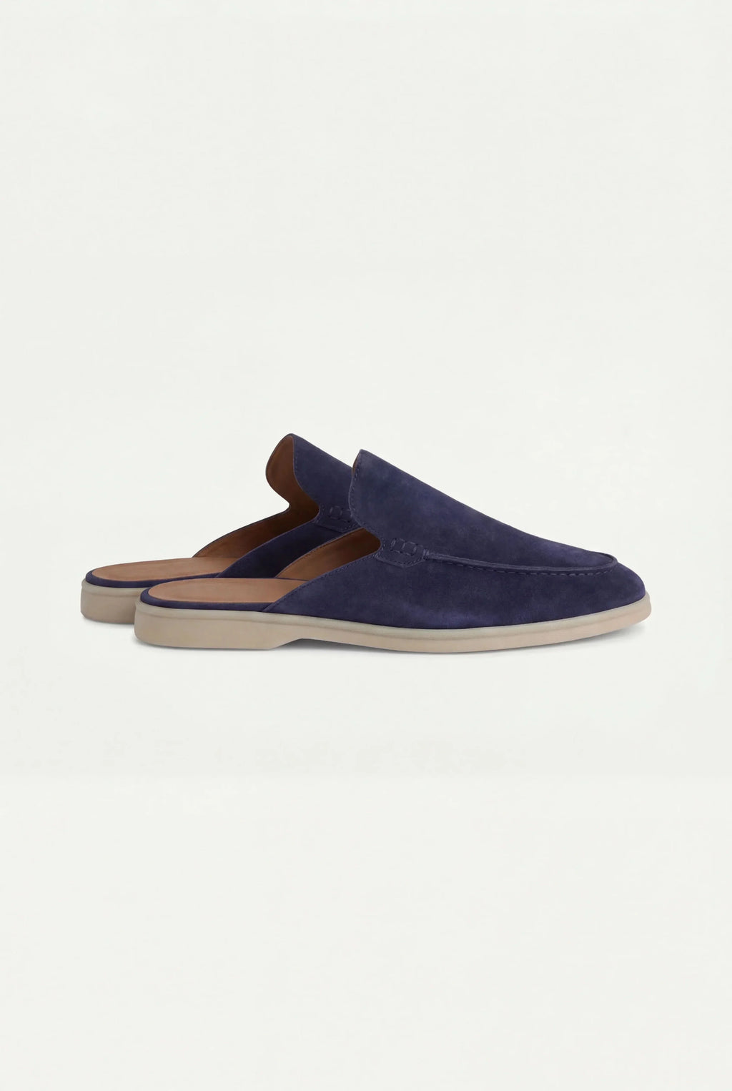 Mule Capri Azul Marino
