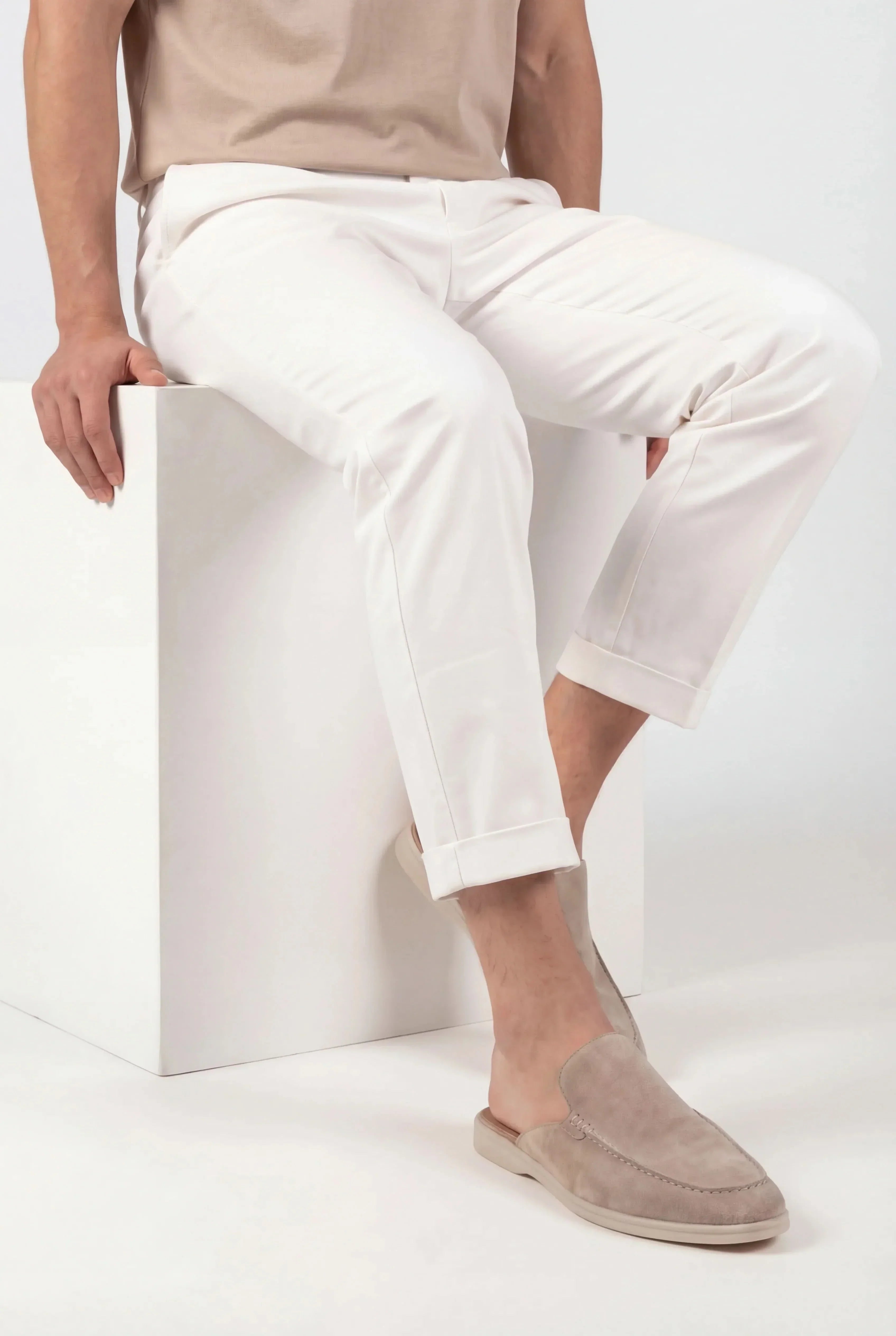 Mule Capri Beige