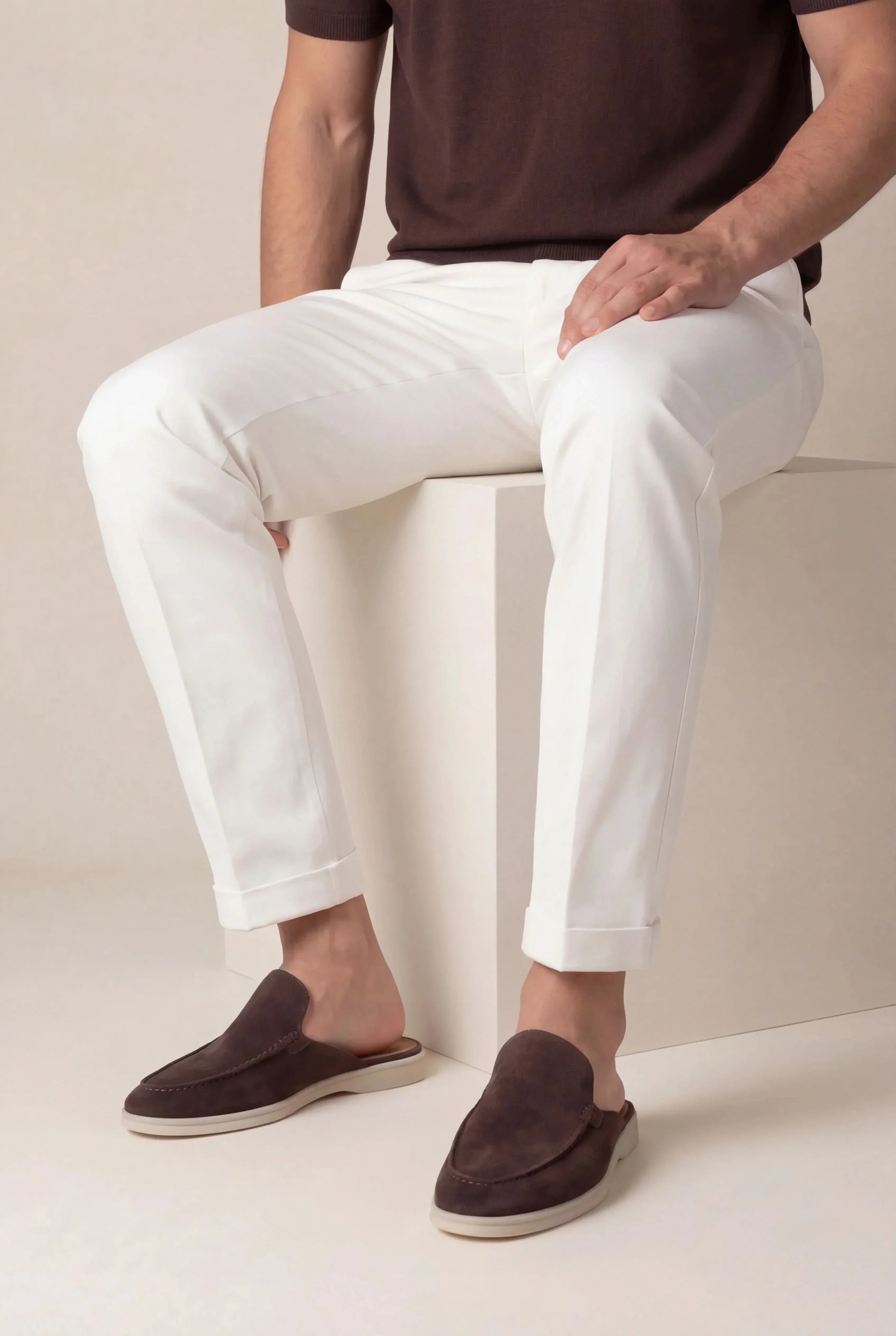 Mule Capri Marrón