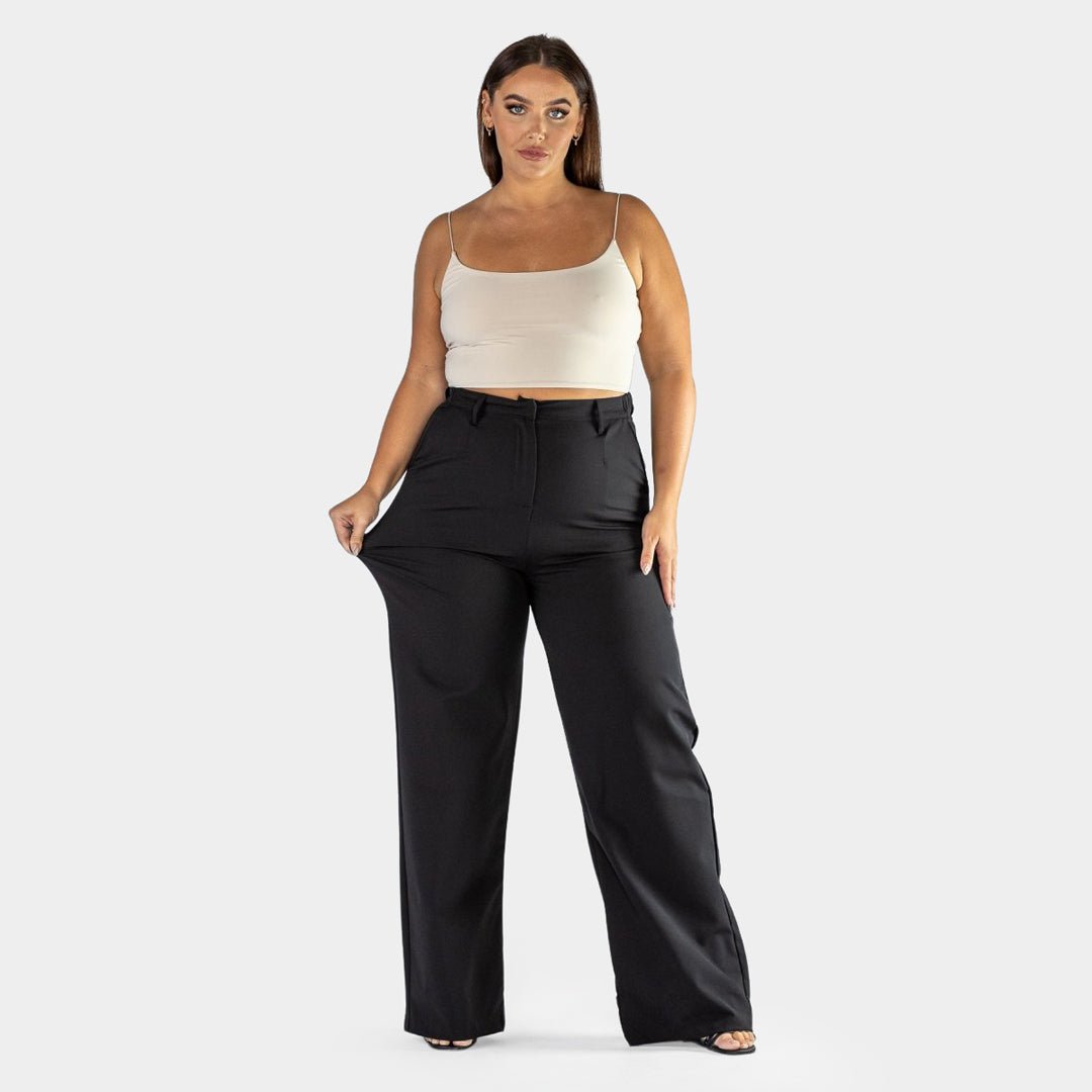 Impact Wide Leg Pants - Black