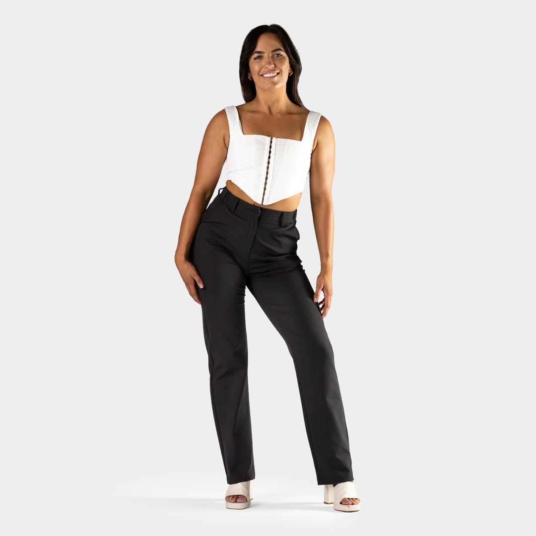 Impact Straight Leg Pants - Black