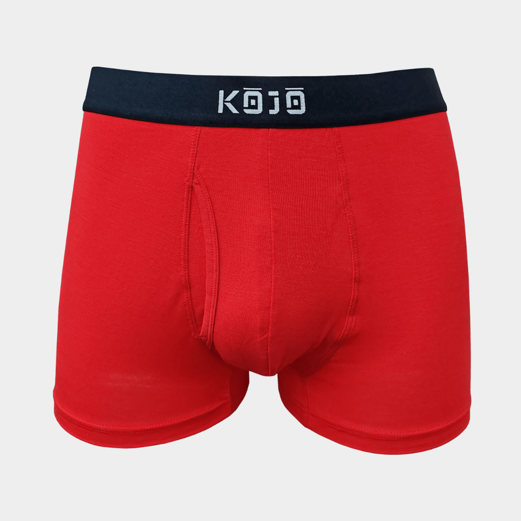 Performance Bamboo Boxer Briefs - Red