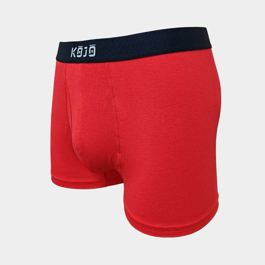 Performance Bamboo Boxer Briefs - Red