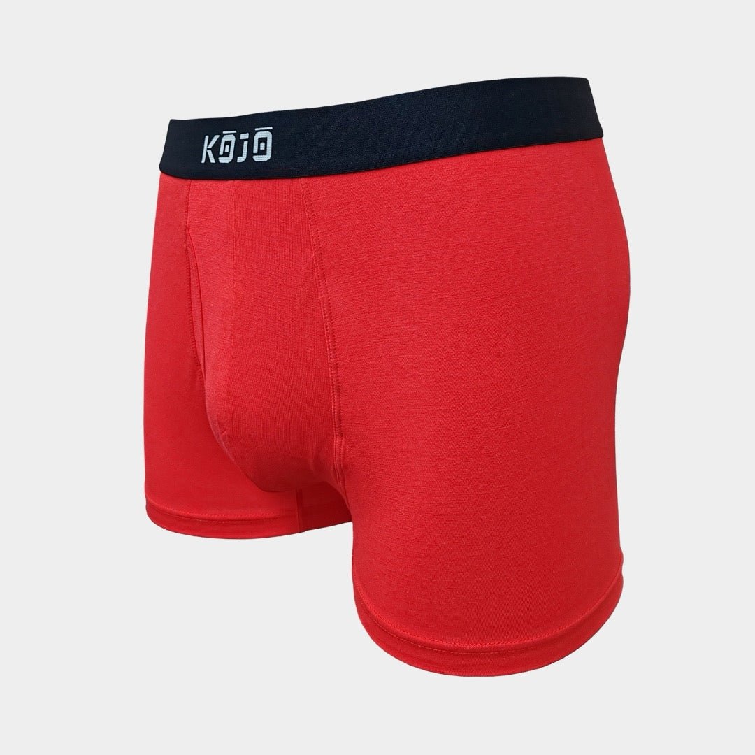 Performance Bamboo Boxer Briefs - Red