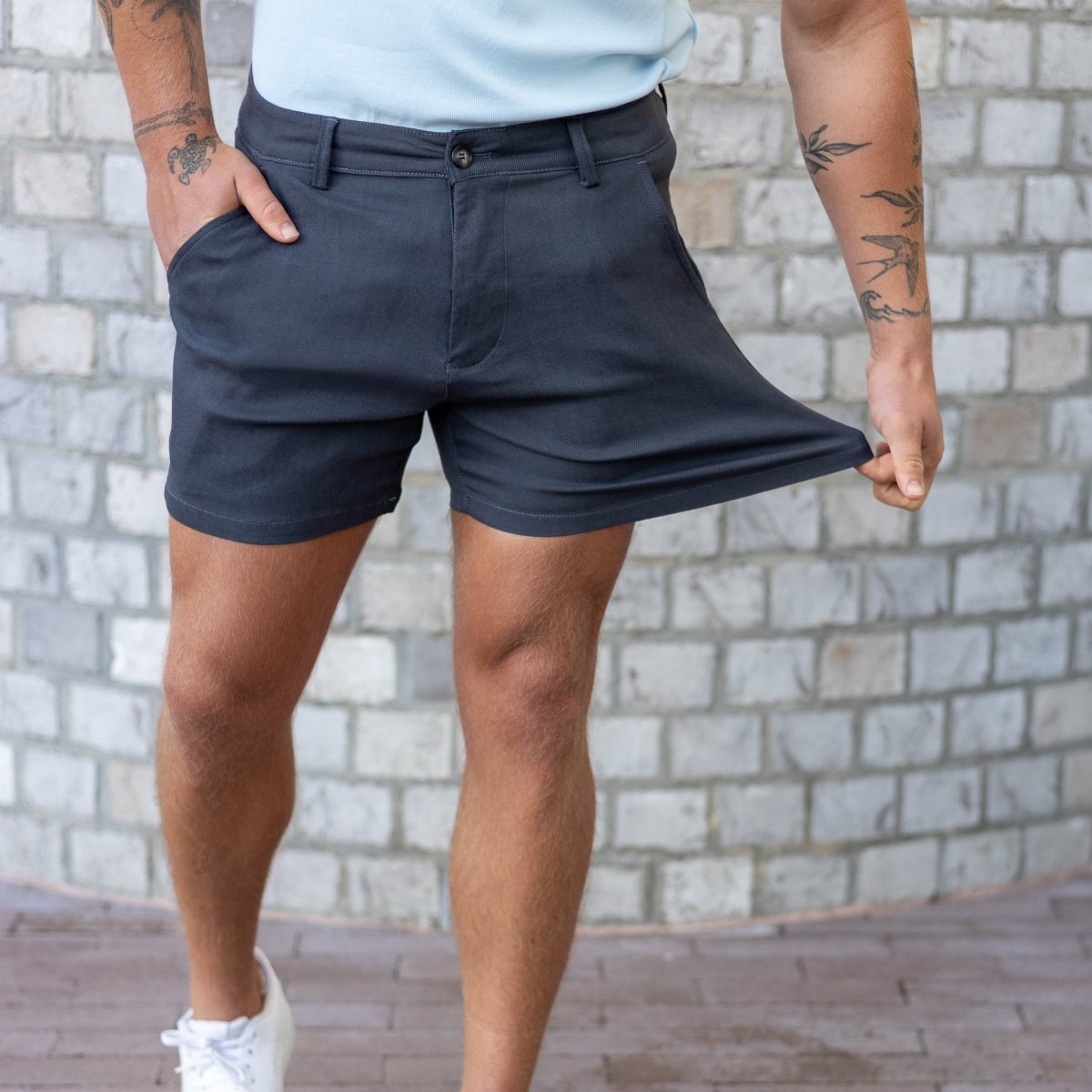 Bermudas Capri - Grafito