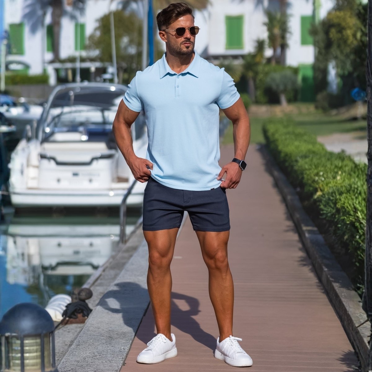 Bermudas Capri - Grafito