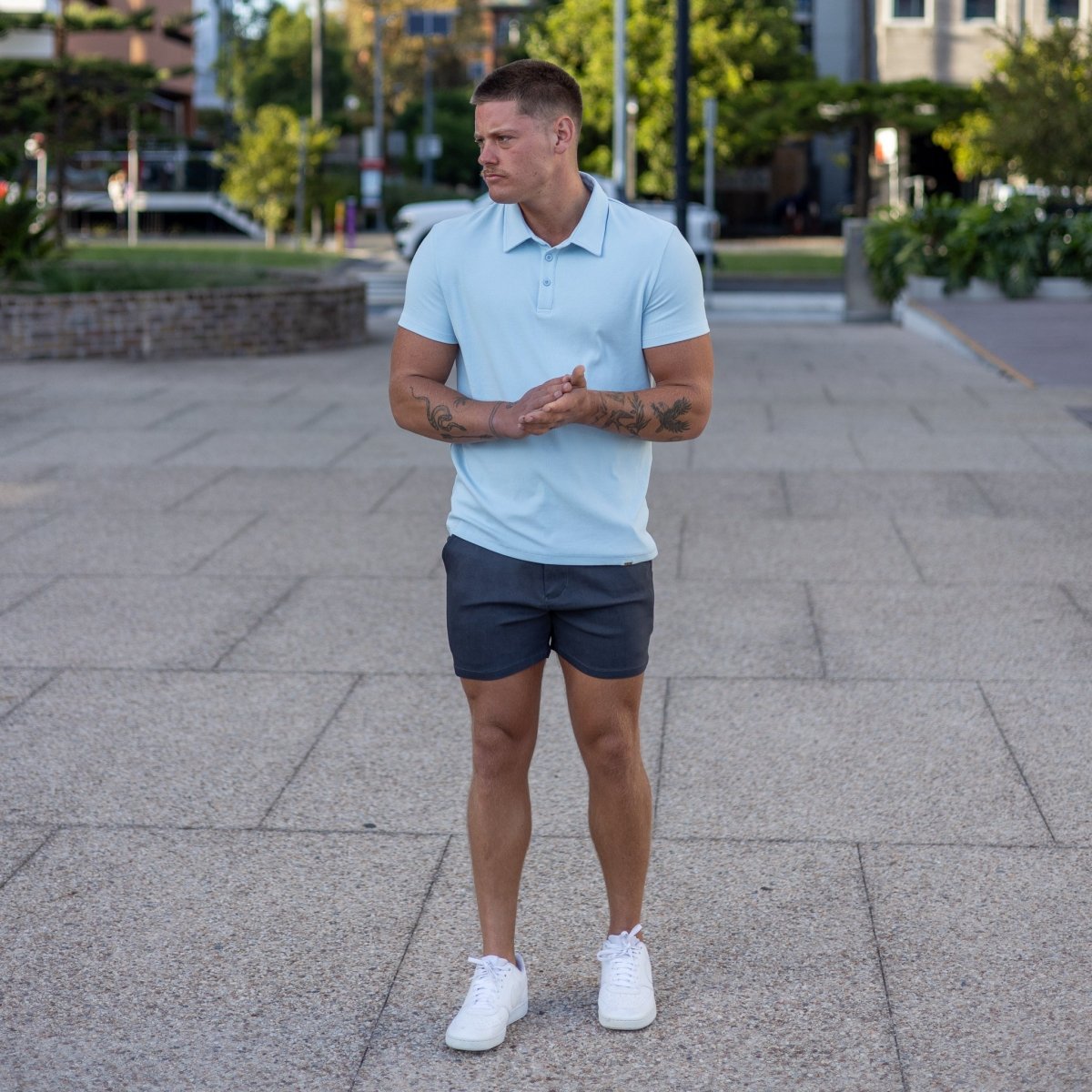 Bermudas Capri - Grafito