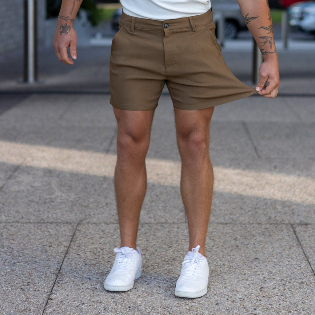 Bermudas Capri - Marrón Moca