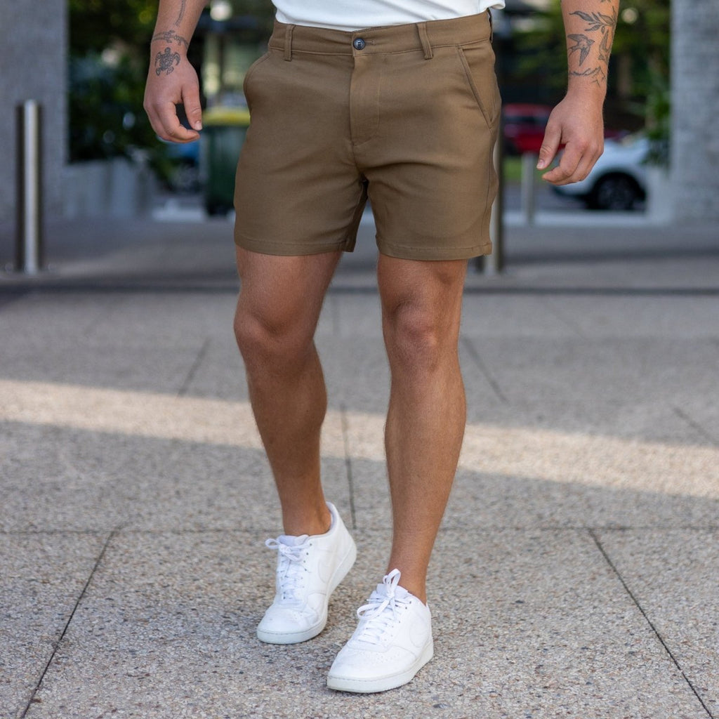 Bermudas Capri - Marrón Moca