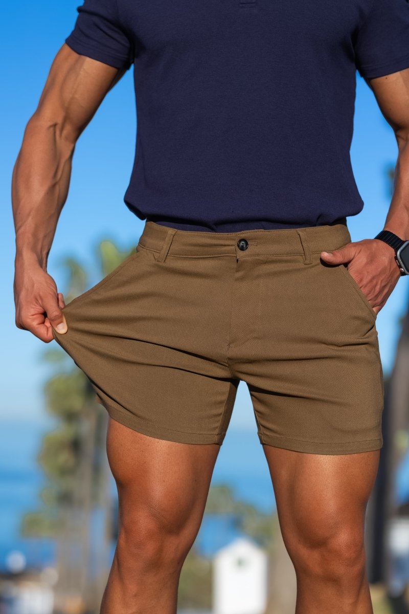 Bermudas Capri - Marrón Moca