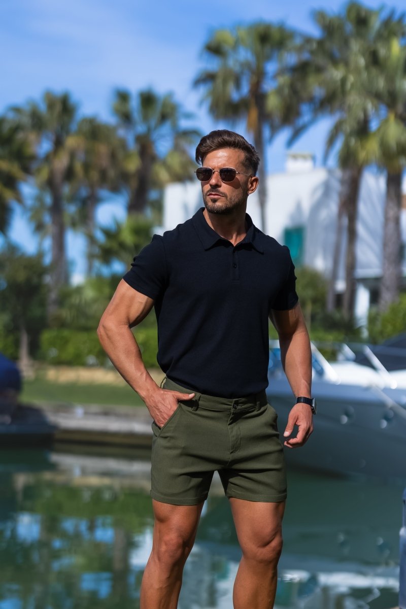 Bermudas Capri - Verde Oliva