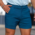 Bermudas Capri - Verde Azulado