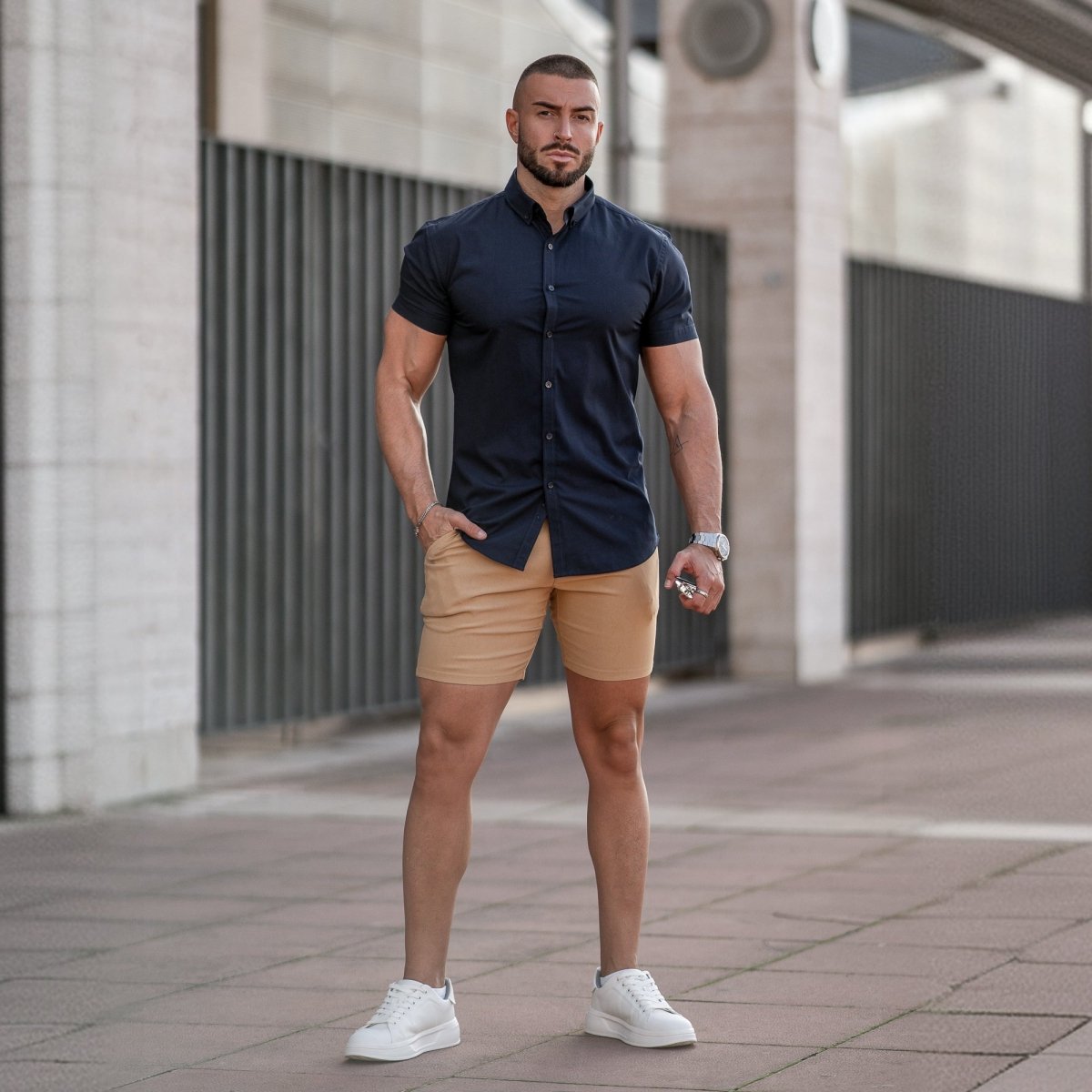 Bermudas Riviera - Beige