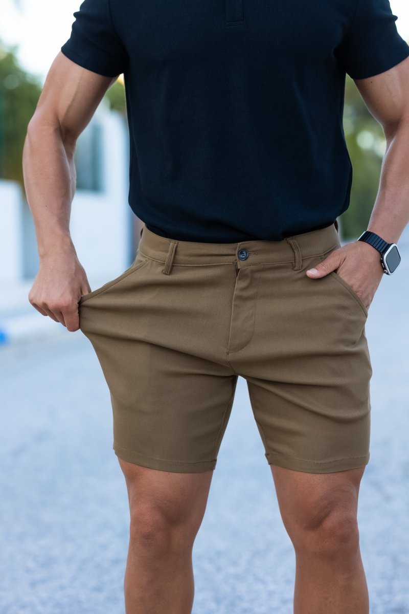 Bermudas Riviera - Marrón Moca