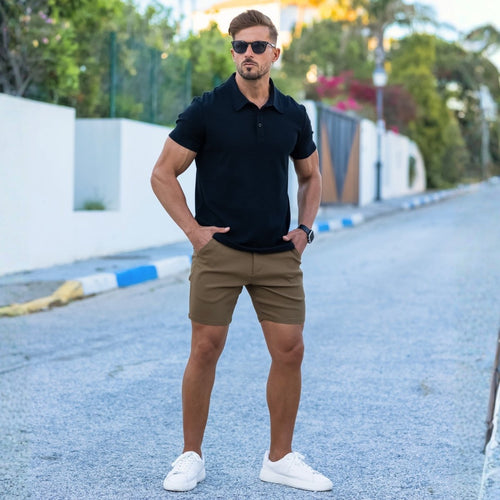 Bermudas Riviera - Marrón Moca