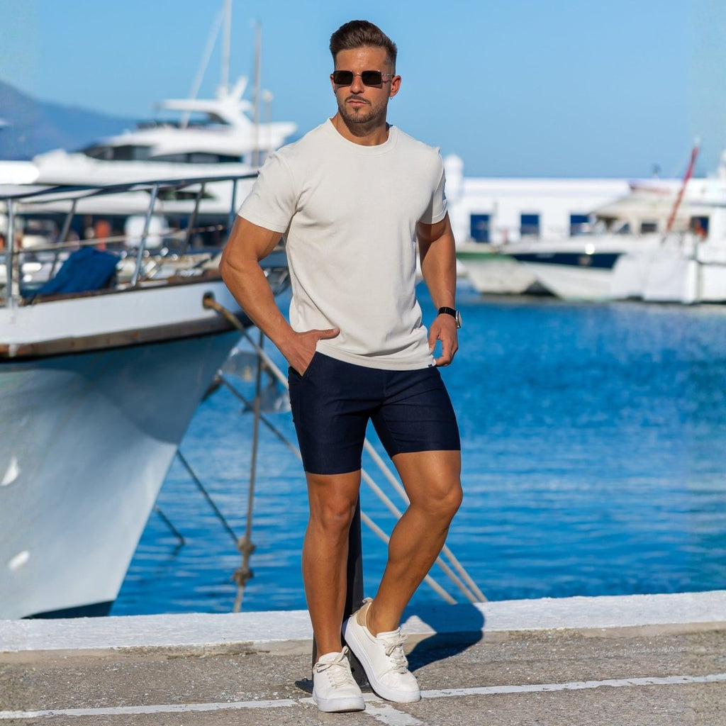 Bermudas Riviera - Azul Marino