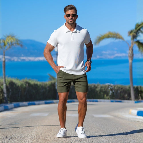 Bermudas Riviera - Verde Oliva