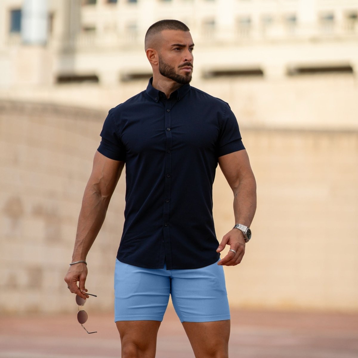 Bermudas Riviera - Azul Cielo