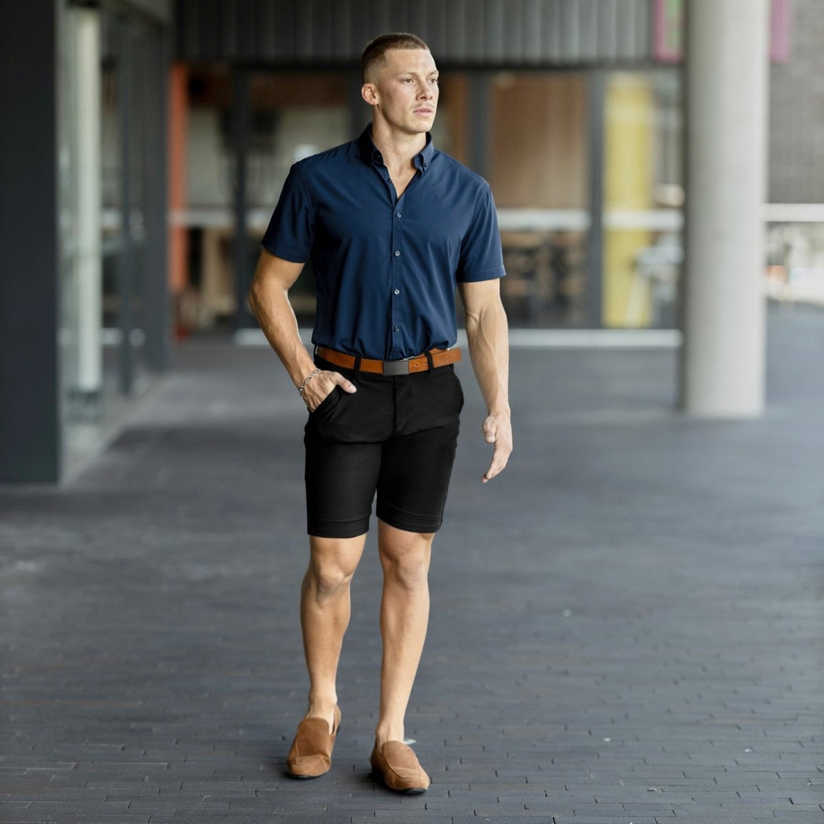 Bermudas Amalfi - Negro