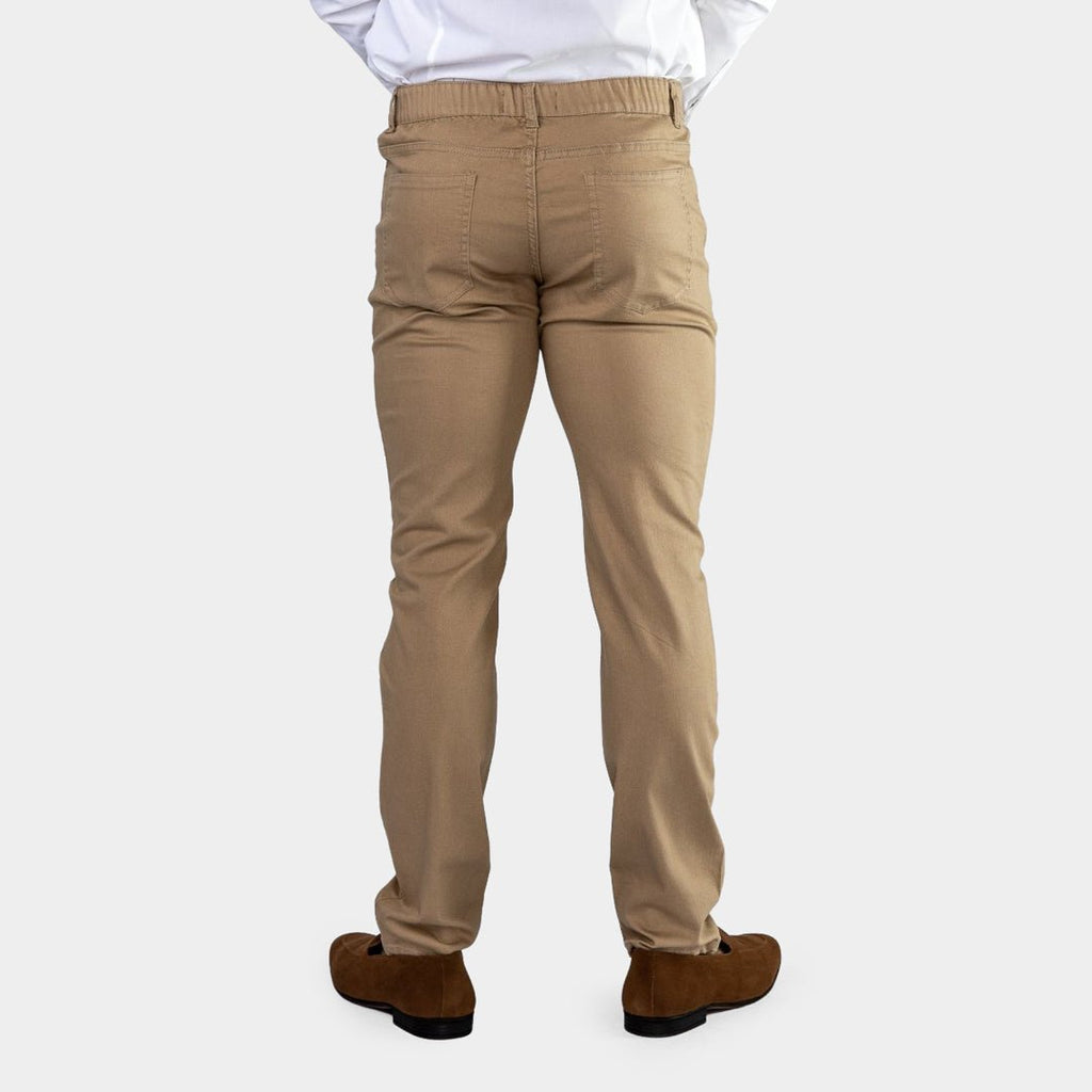 Pantalón Chino Slim - Tostado