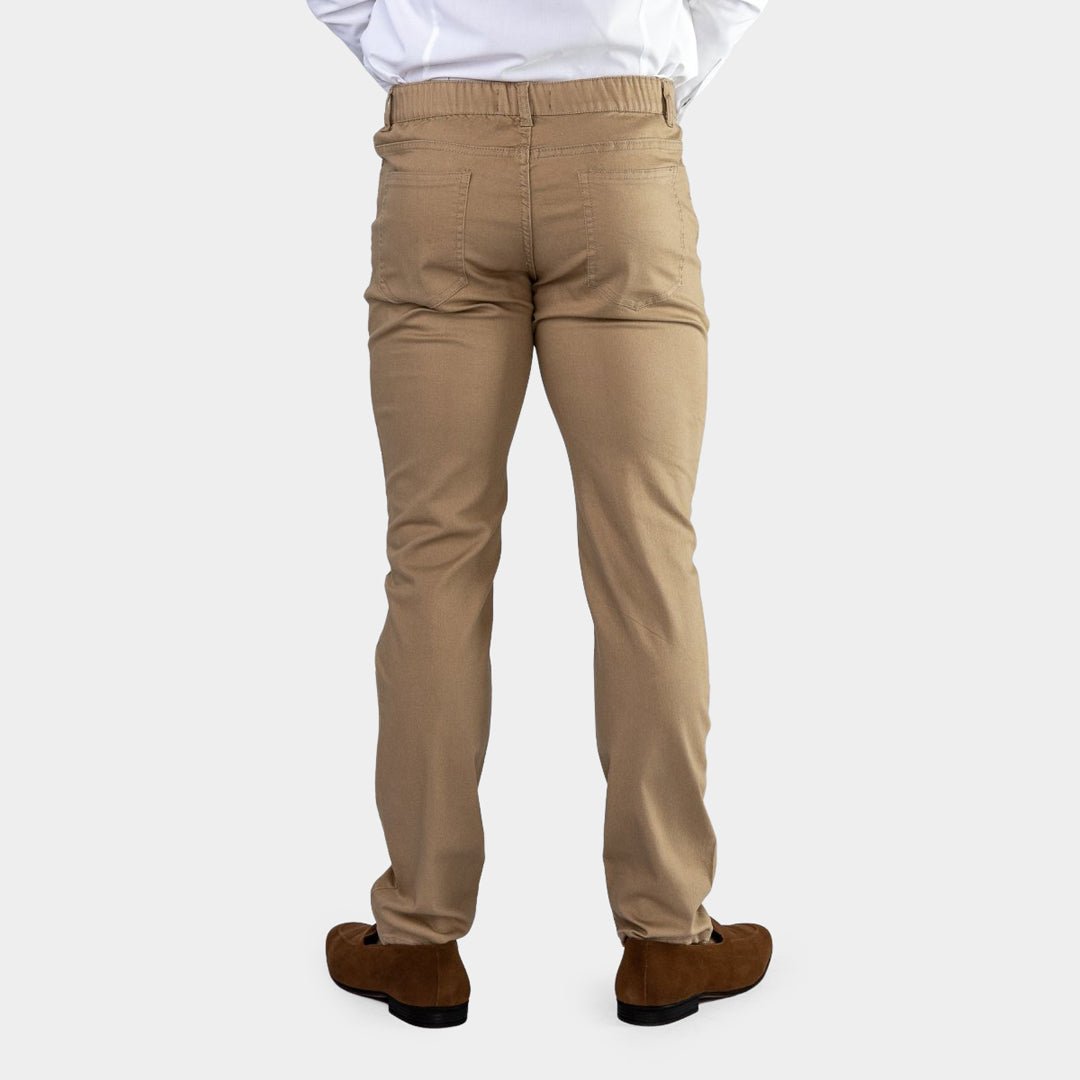 Pantalón Chino Slim - Tostado