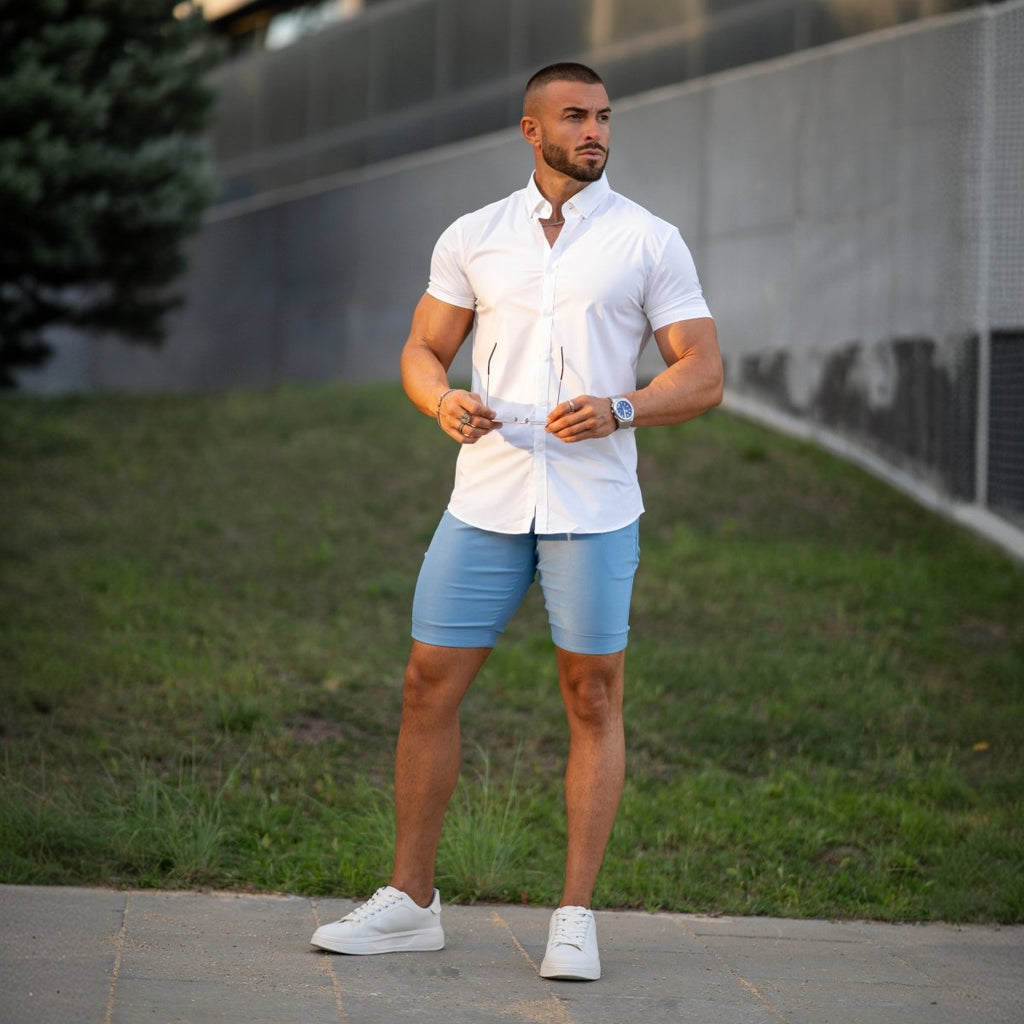 Bermudas Amalfi - Azul Cielo